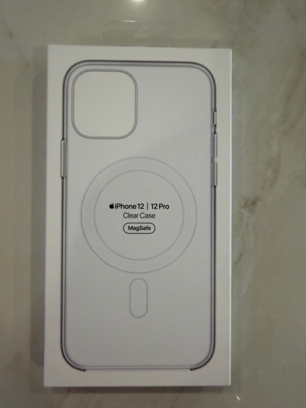 Apple Clear MagSafe Case for iPhone 12 | 12 Pro - Transparent